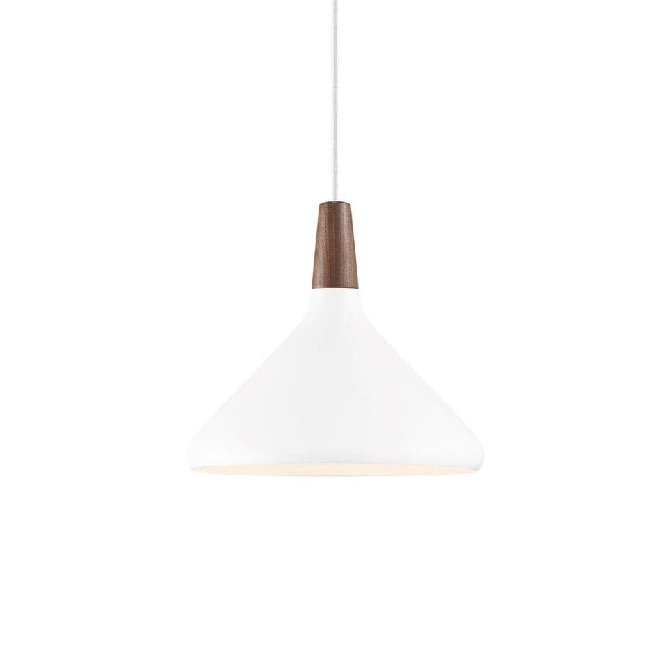 Pendant Light Iron Wood 10.6 in Adjustable Indoor Ceiling Lamp White Black Silver Rose Gold Grey Modern Dining Room Kitchen Island Lighting | Kalsten