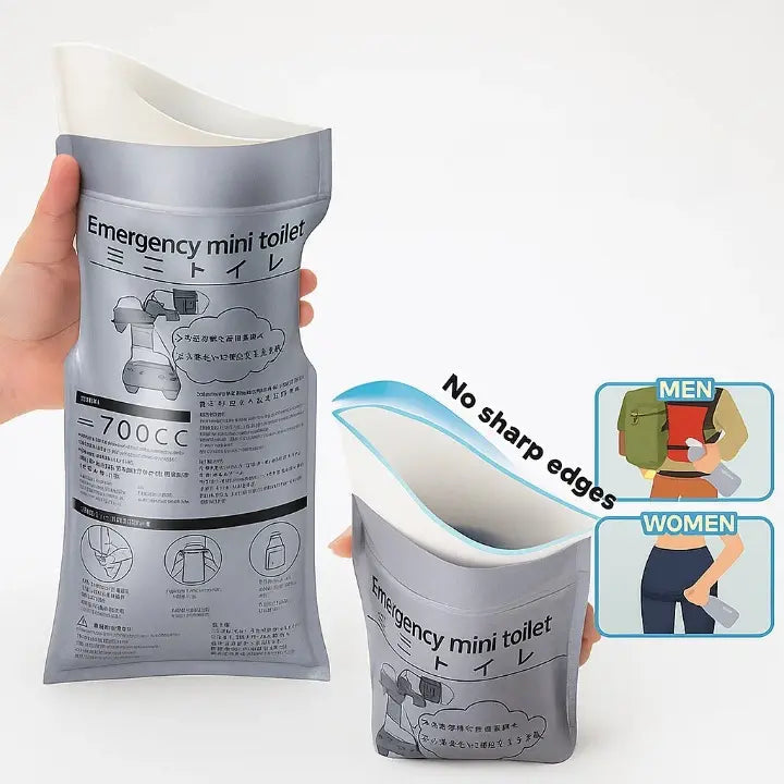 Kalsten | Emergency travel bag for urine relief — Leak-proof & odor-proof