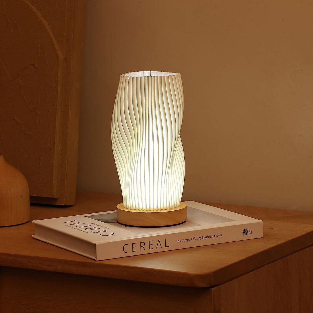 Wavecrest Lamp – Sleek USB-Powered Dimmable Table Lamp | Kalsten
