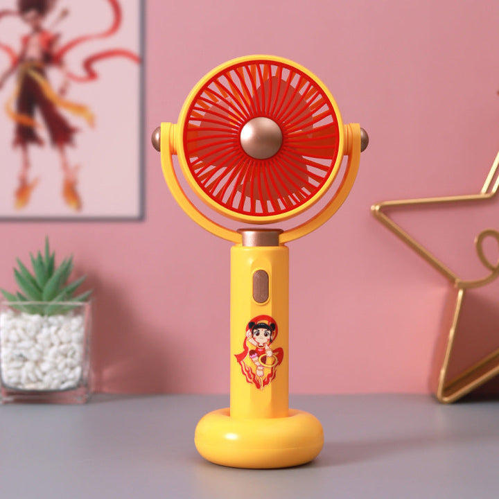 Ladies wearable mini fan with creative character design Kalsten