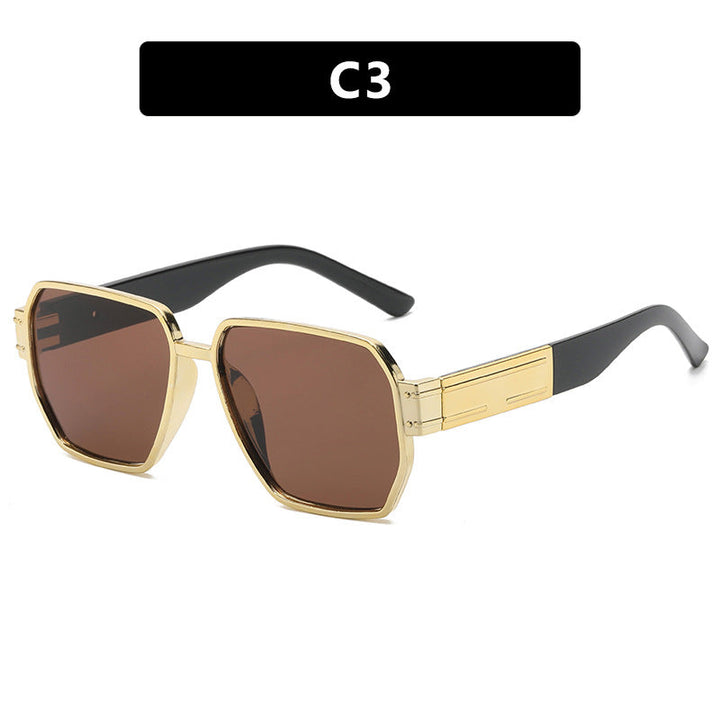 Ladies elegant sunglasses with striking geometric frame Kalsten