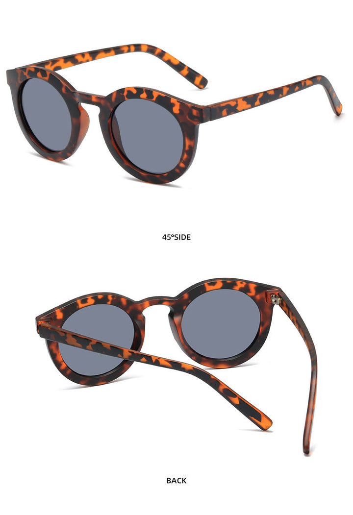 Women's round sunglasses with trendy design and UV protection Kalsten