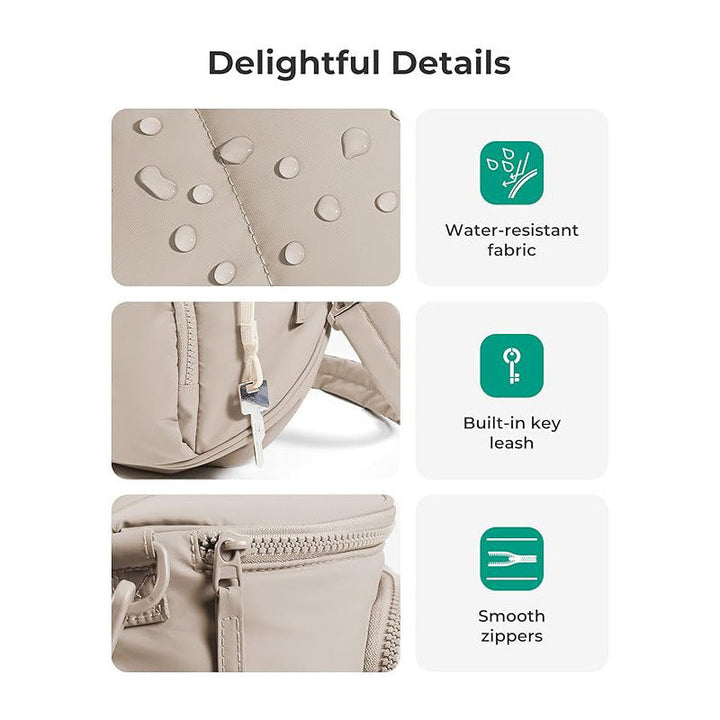 Stylish shoulder bag with detachable shoulder strap and versatile compartments Kalsten