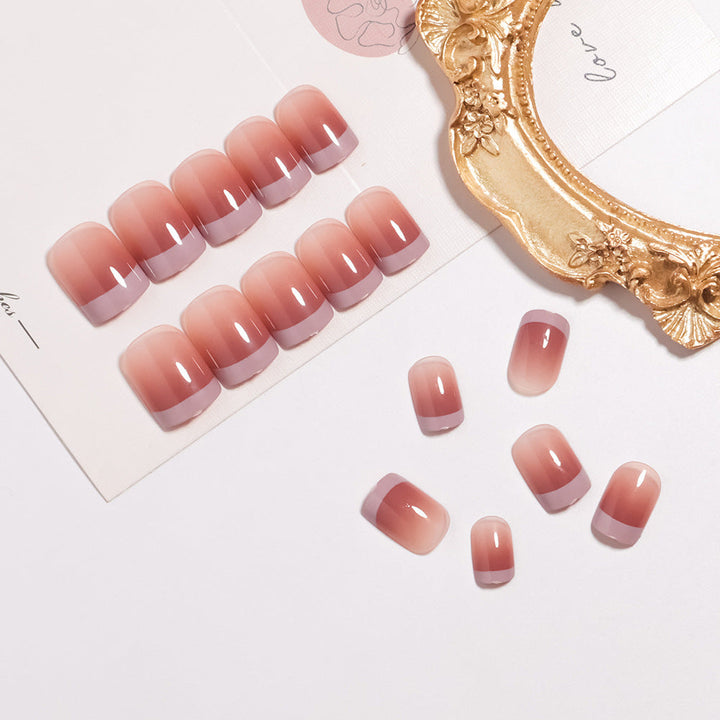 Elegant Ombre Nail Art Press-On Set Kalsten