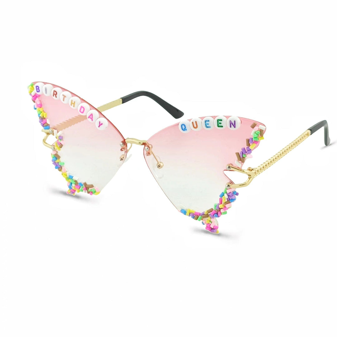 Women's Exclusive Party Sunglasses with Individual Inscription Kalsten