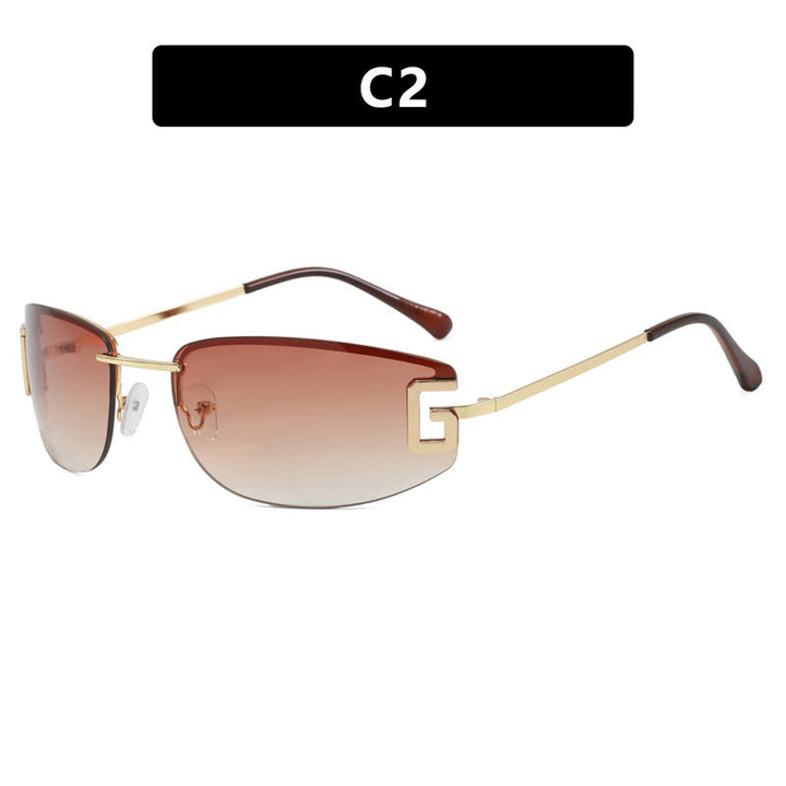 Women futuristic sunglasses with sporty design and UV protection Kalsten
