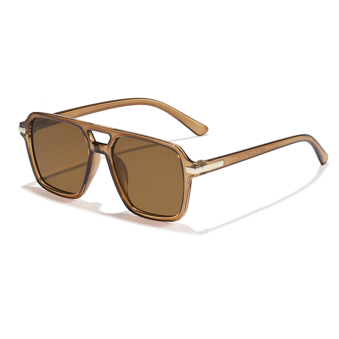 Women square sunglasses with elegant transparent frame Kalsten