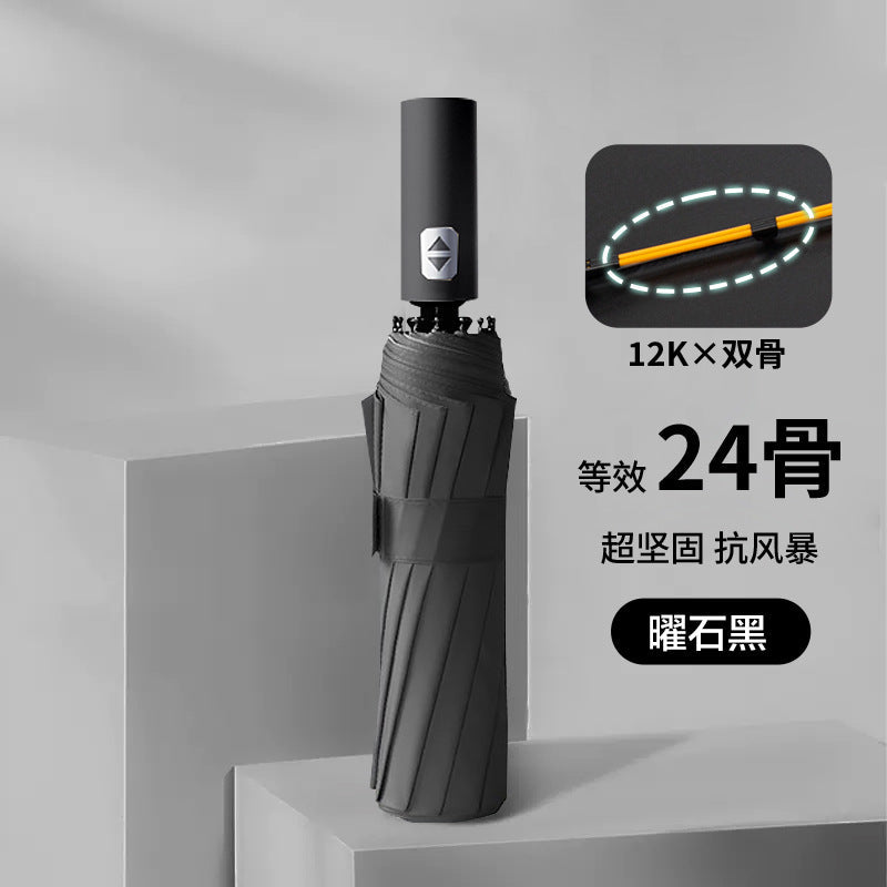 Ladies wind and rain protection umbrella with advanced double structure design Kalsten