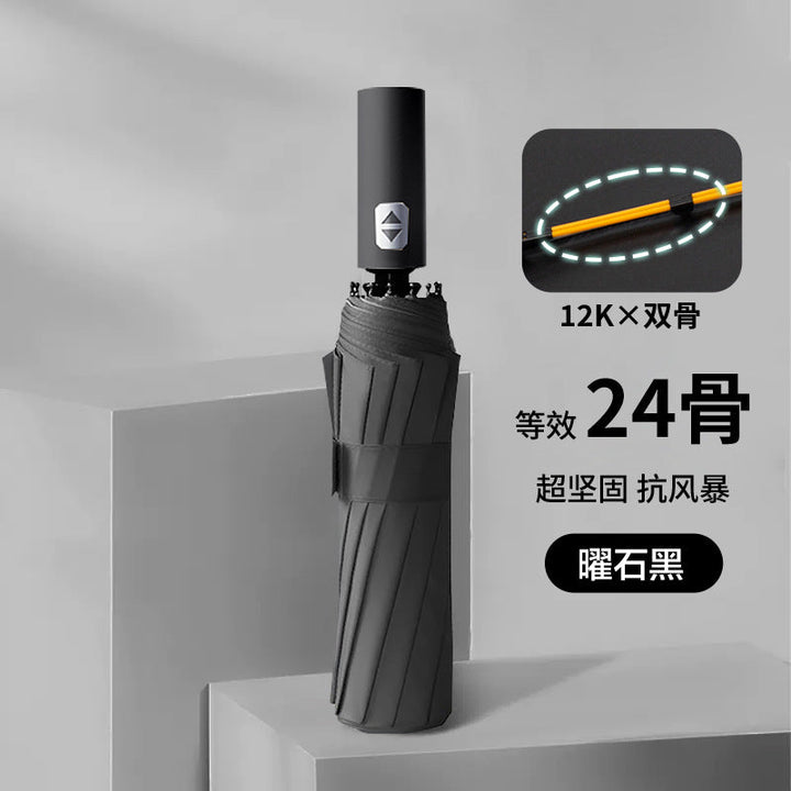 Ladies wind and rain protection umbrella with advanced double structure design Kalsten