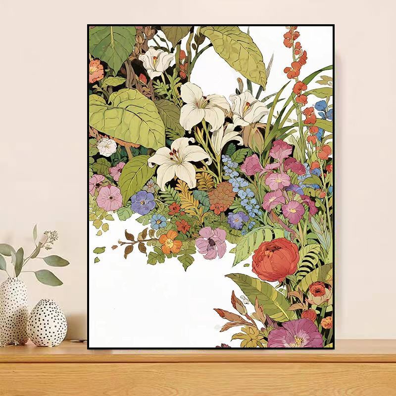 Floral-Themed Canvas Artwork Kalsten