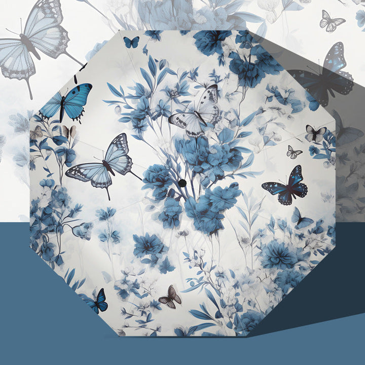 Ladies elegant umbrella with floral design Kalsten