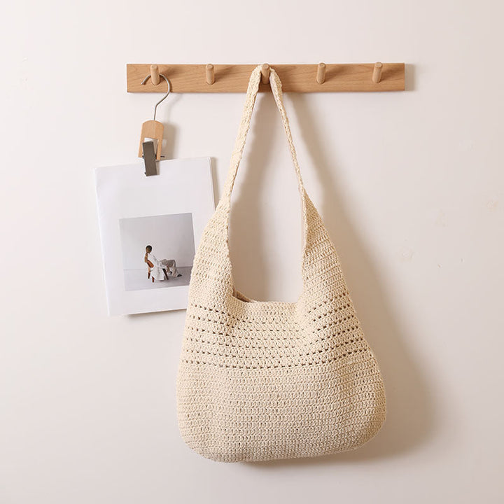 Hand-crocheted tote bag with generous volume Kalsten