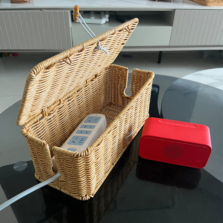 Women Cable Organizer Basket Kalsten