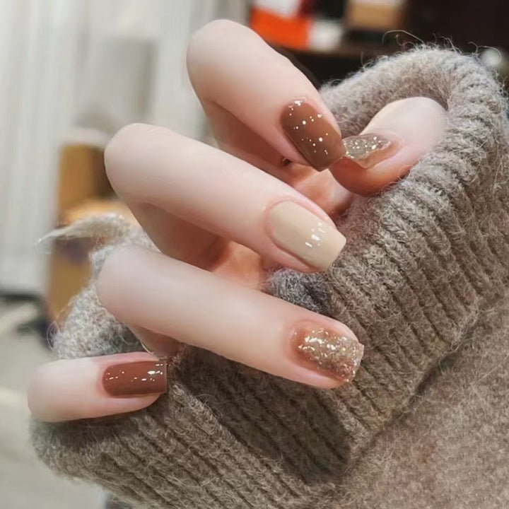 Elegant Glitter Nail Wraps Kalsten