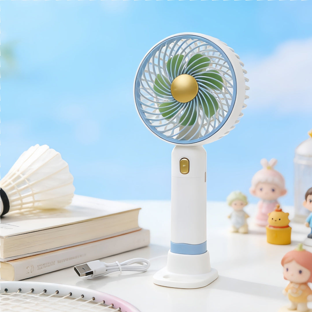 Ladies Portable Handheld Fan with Variable Speed Mode Kalsten