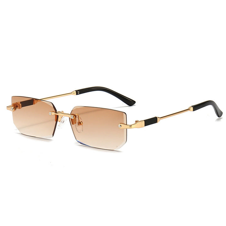 Ladies elegant and fashionable sunglasses with transparent frame Kalsten