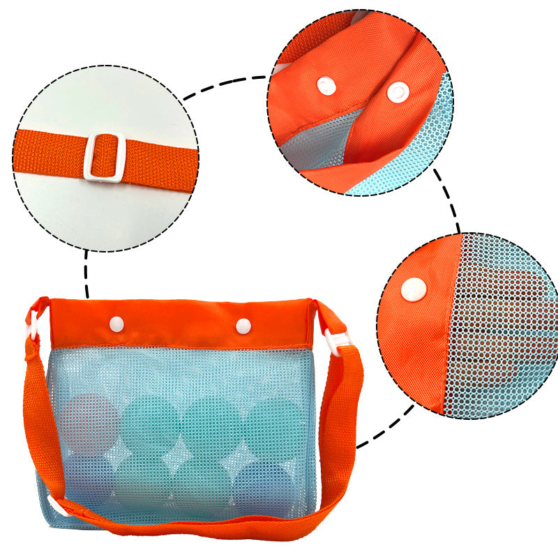 Practical Mesh Shoulder Bag Kalsten