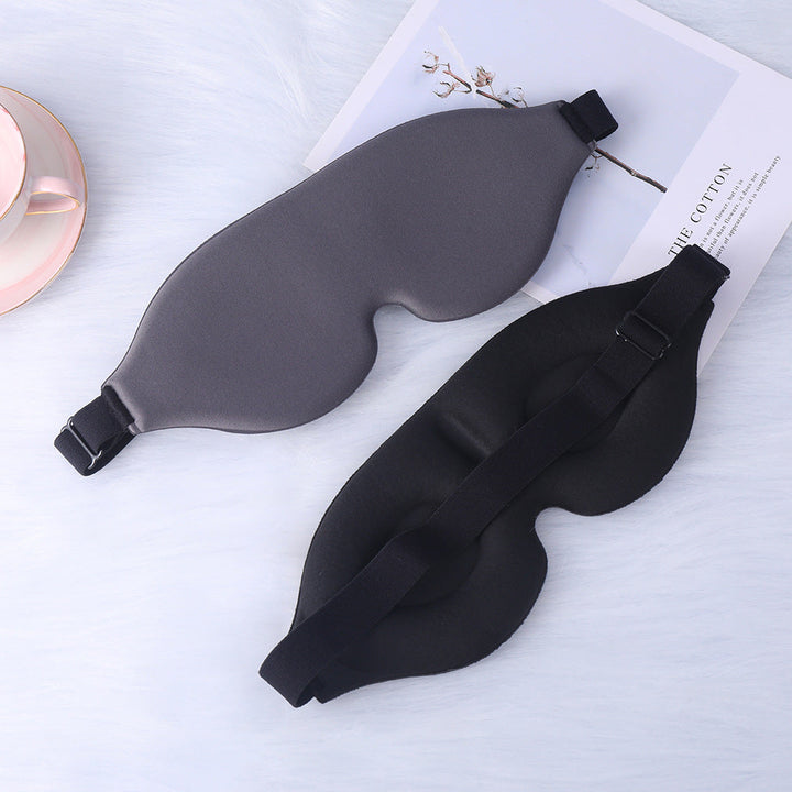 Unisex nan ergonomic 3D sleep mask with contoured eye cavities and adjustable comfort band Kalsten