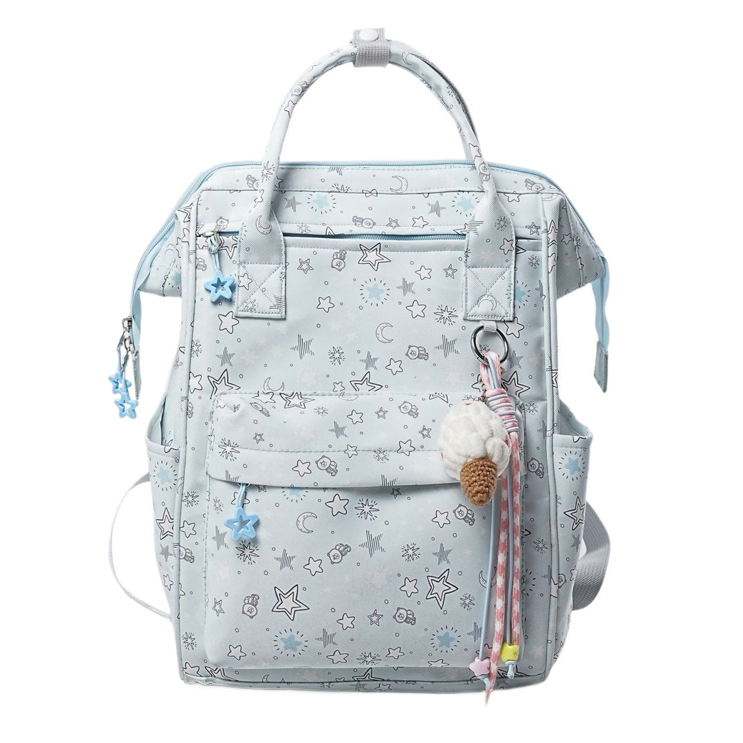 Stylish Star-Patterned Backpack Kalsten