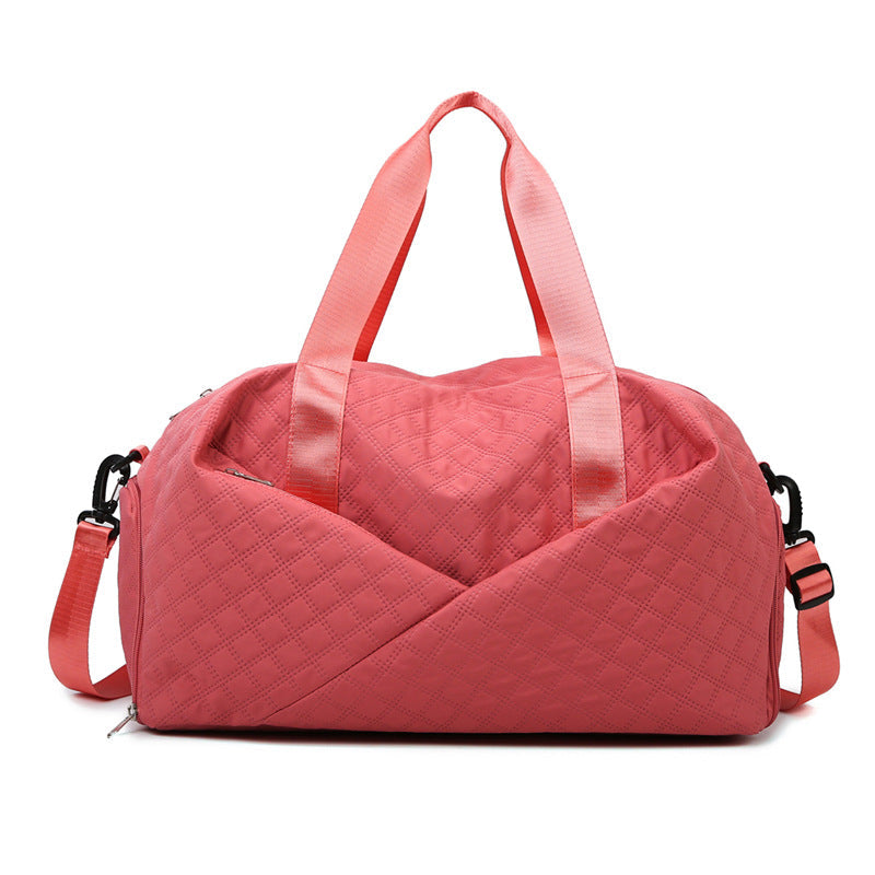 Sporty travel bag with elegant quilted pattern Kalsten