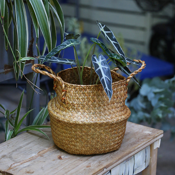 Handmade Woven Storage Basket Kalsten