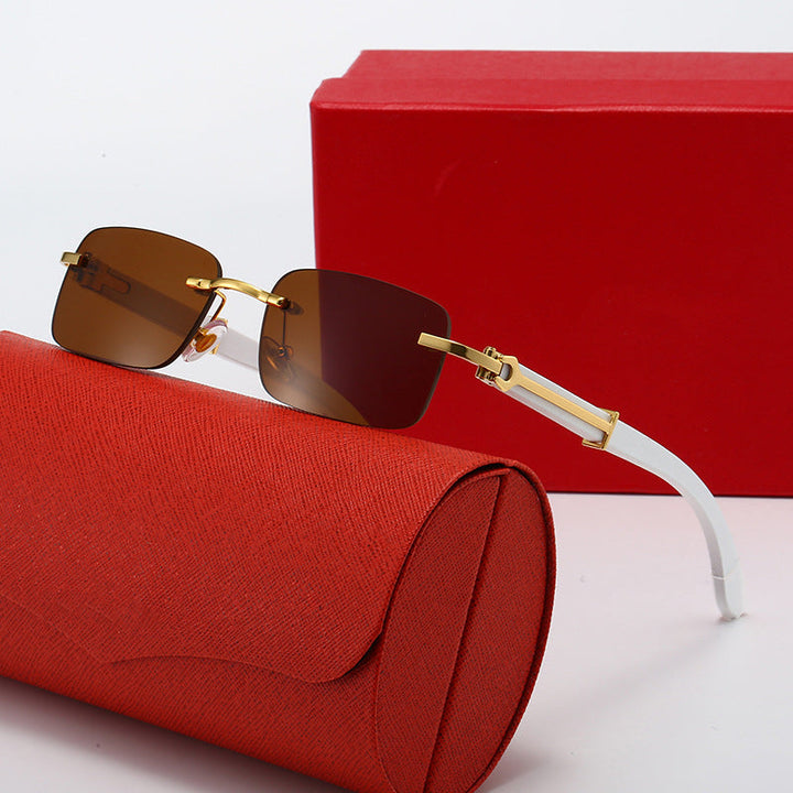 Women's fashionable sunglasses with elegant metal frame and polarized lenses Kalsten