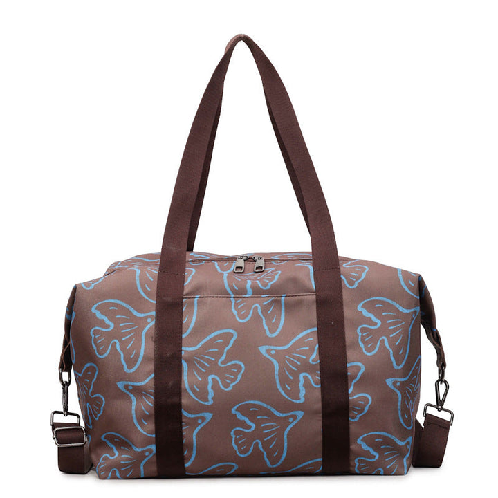 Artistic Patterned Travel Duffle Bag