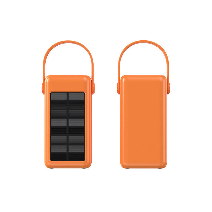 Wearable Solar Power Bank with Multifunctional Charging Options Kalsten