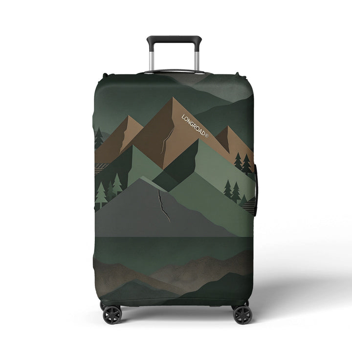 Women's suitcase cover with modern graphic design Kalsten