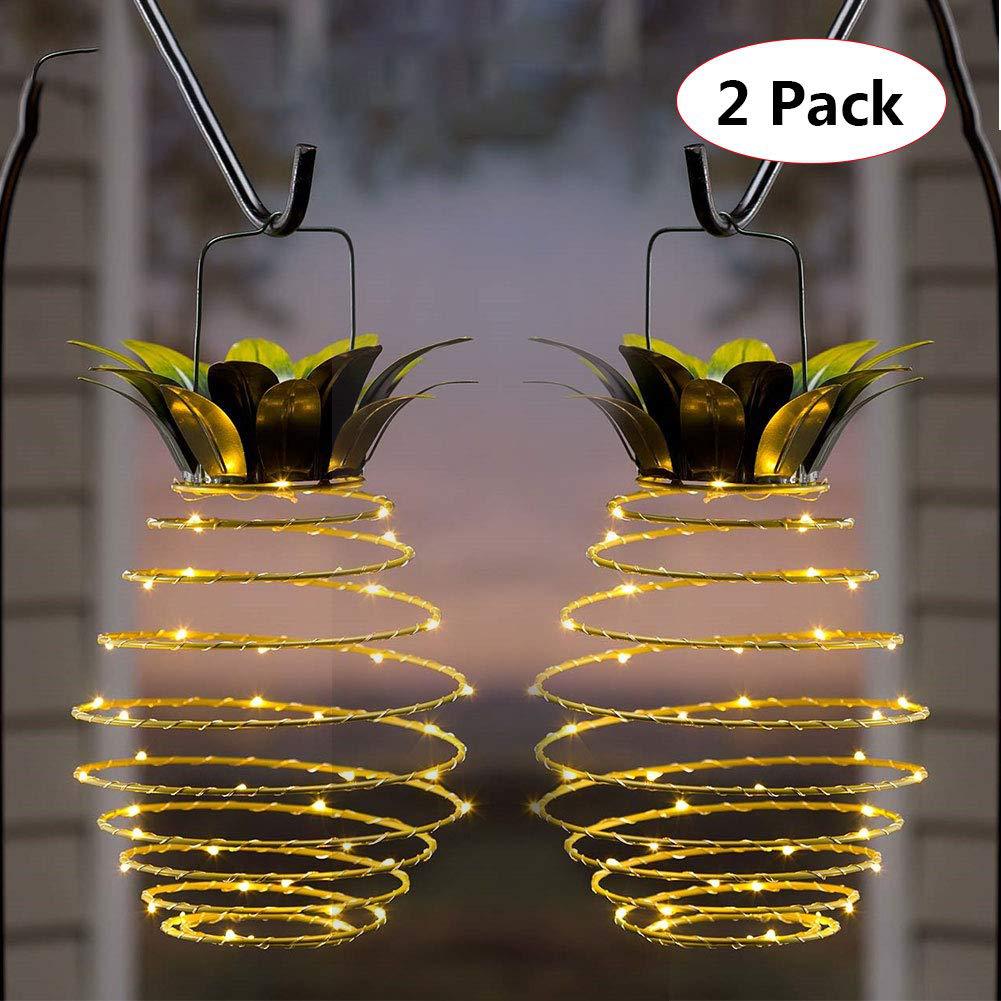 Spiral Hanging Solar LED Lantern With Lotus Canopy And Carrying Handle Kalsten