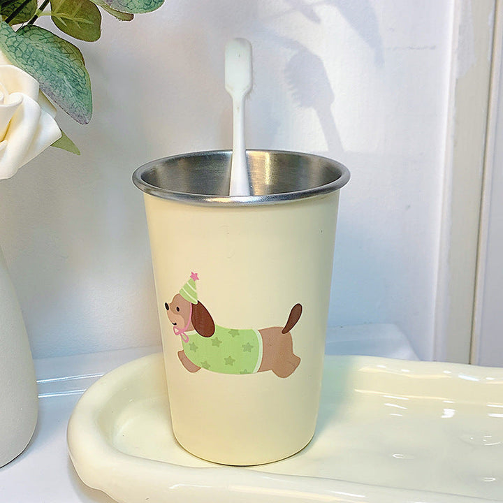 Stainless steel cup with cute dog design Kalsten
