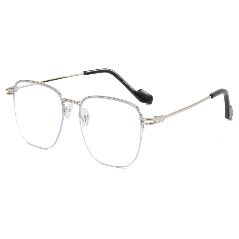 Women Designer Glasses with Square Frame and Glossy Metal Structure Kalsten