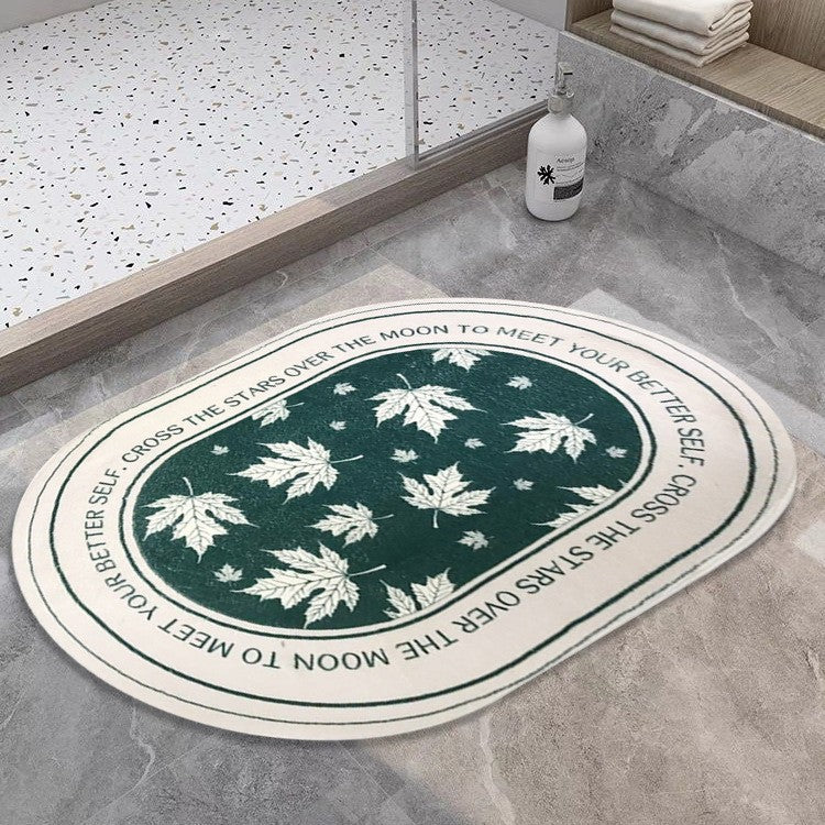 Abstract Inspirational Bathroom Mat Kalsten