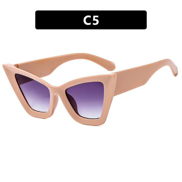 Ladies trendy cat-eye sunglasses with durable design and UV protection Kalsten