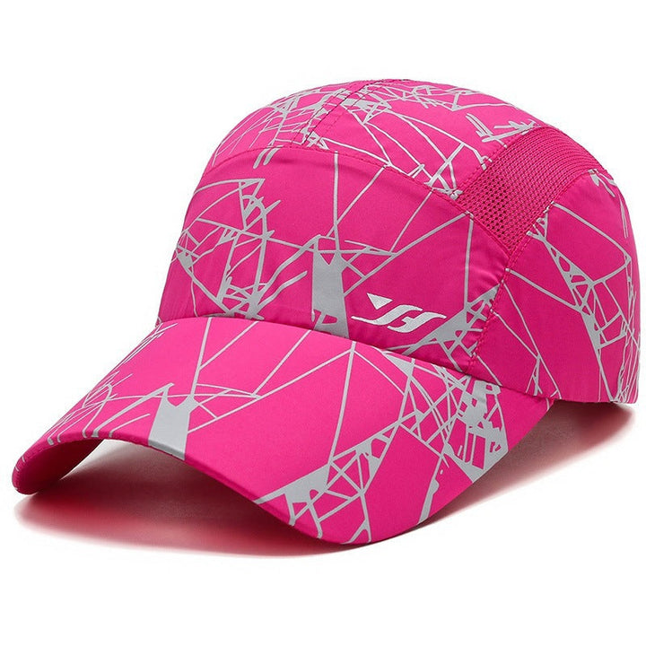 Women’s sporty running cap with stunning geometric pattern Kalsten