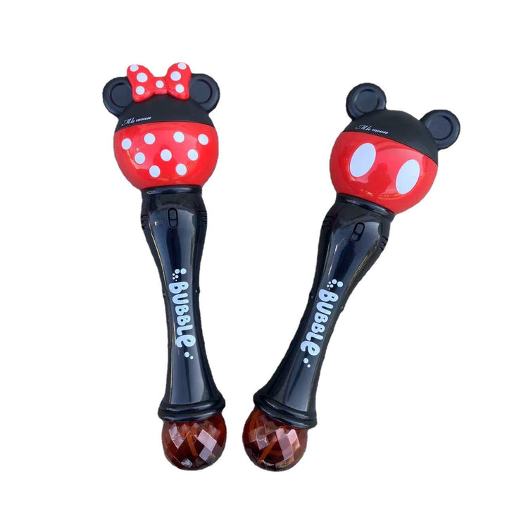 Ladies Children Bubble Gun with Mickey Mouse and Minnie Mouse Design Kalsten