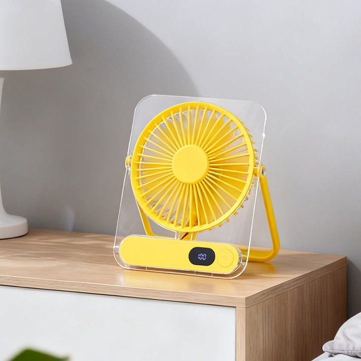 Unisex Portable Table Fan with Variable Speed Control and USB-C Connection Kalsten