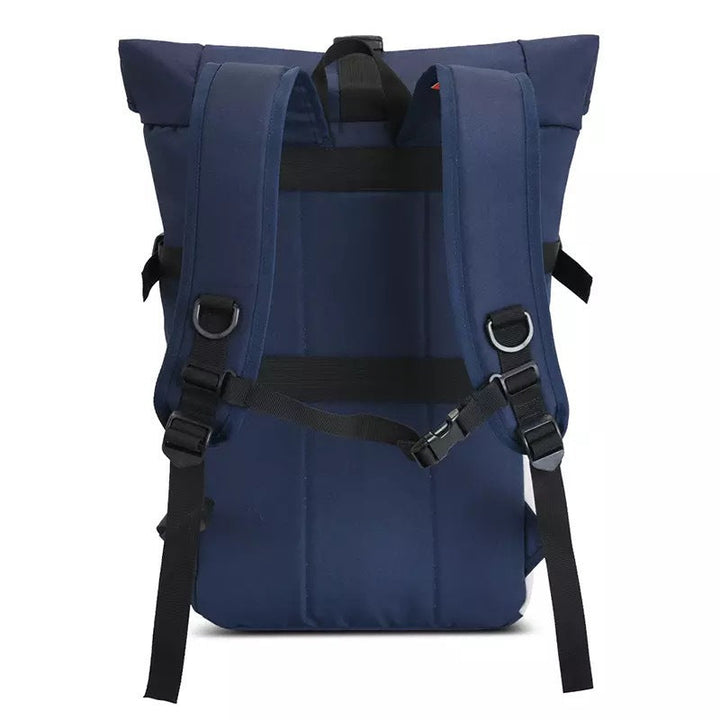 Modern rolltop backpack with multifunctional exterior pockets Kalsten