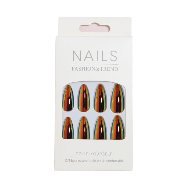 Elegant Stiletto-Shaped Press-On Nails Kalsten