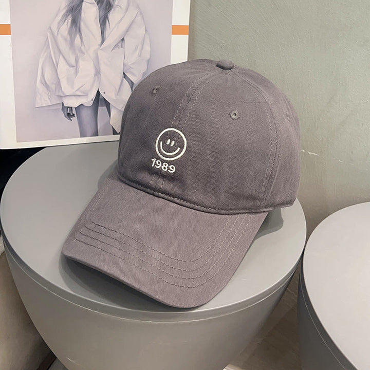 Men's Casual Smiley Embroidered Baseball Cap Kalsten