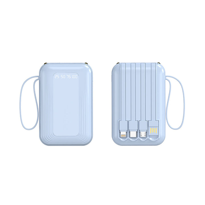 Multifunctional Power Bank with Integrated Cable System Kalsten