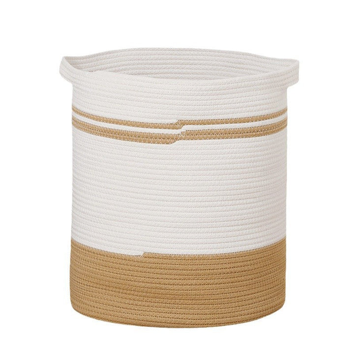 Women's storage basket with modern striped design Kalsten