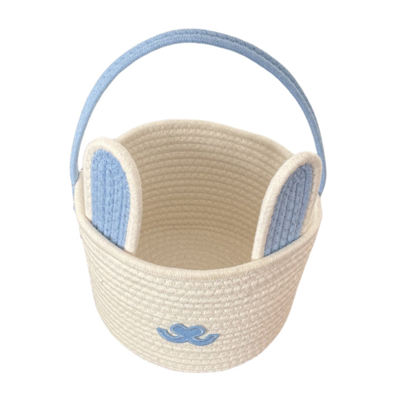Ladies decorative storage basket with bunny ear design Kalsten