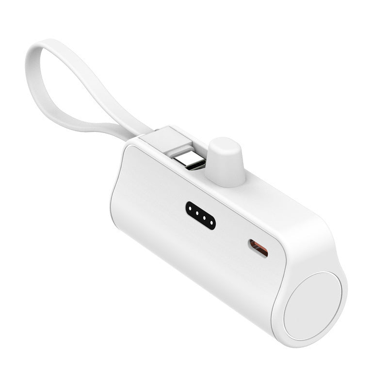 Portable power bank with integrated charging cable and compact design Kalsten
