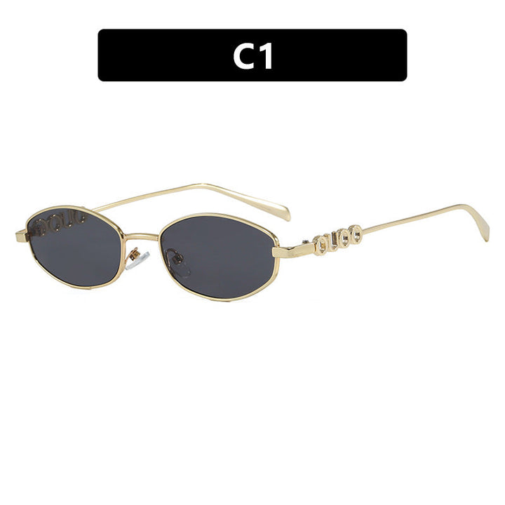 Women’s fashionable sunglasses with elegant stainless steel frame and UV protection Kalsten