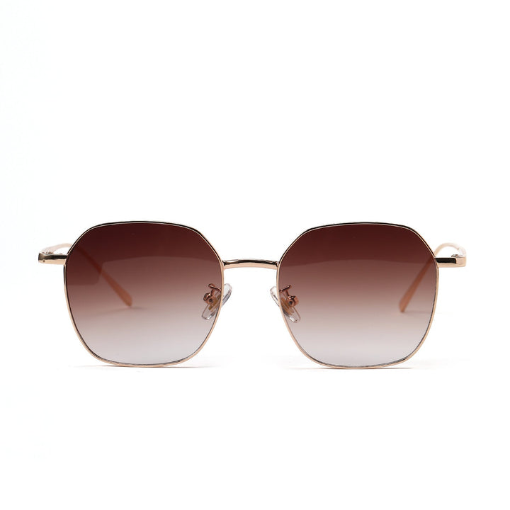 Women geometric sunglasses with modern metal frame Kalsten