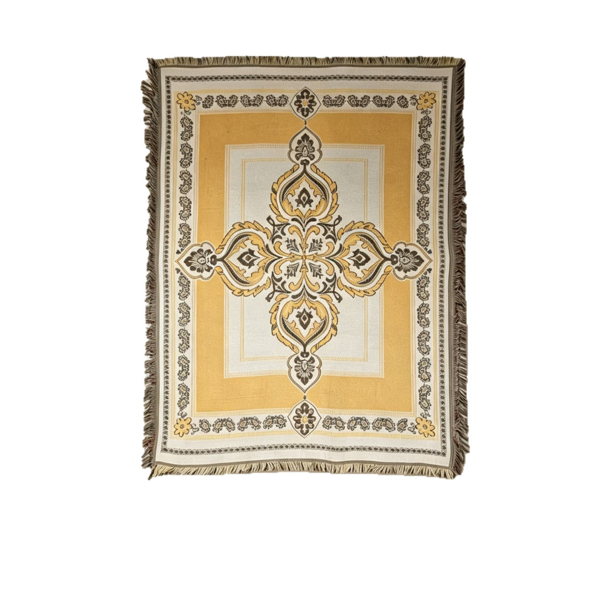 Whimsical Frog-Themed Tapestry Throw Blanket