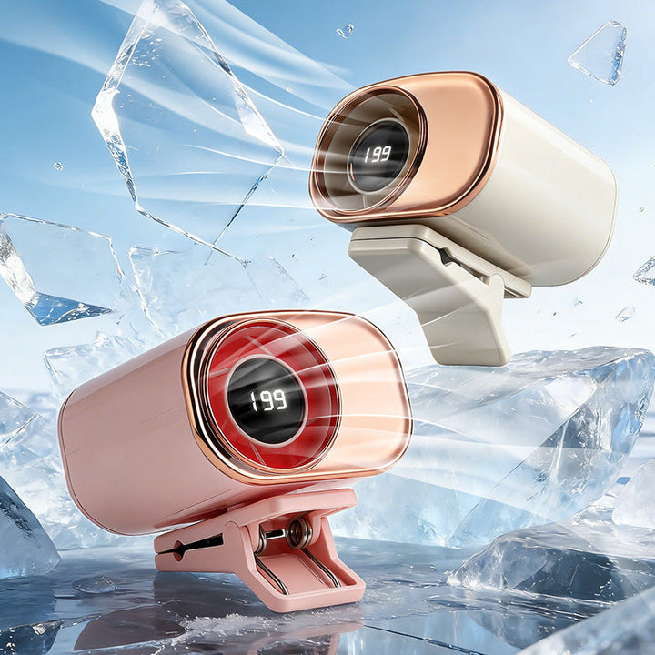 Women's compact USB air circulator with digital display Kalsten
