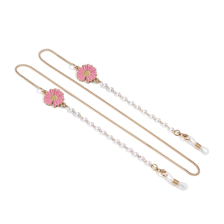 Floral Design Eyewear Chain Holder Kalsten