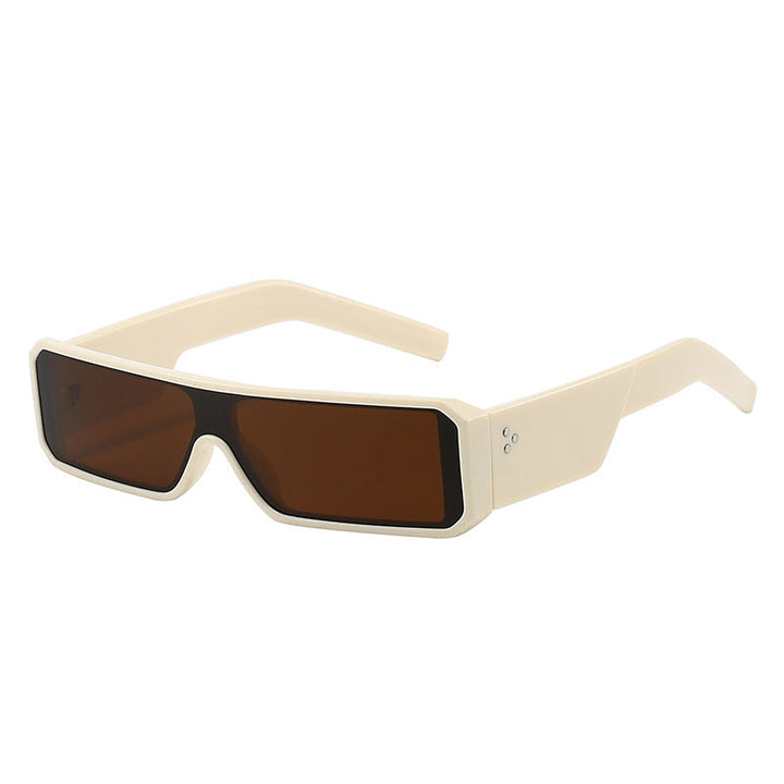 Men's Bold Geometric Shield Sunglasses Kalsten